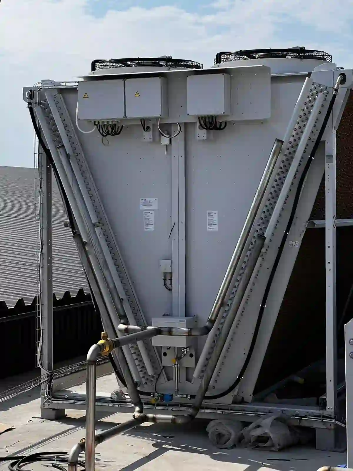 Shock freezing of raspberries with Guntner and Alfa Laval heat exchangers